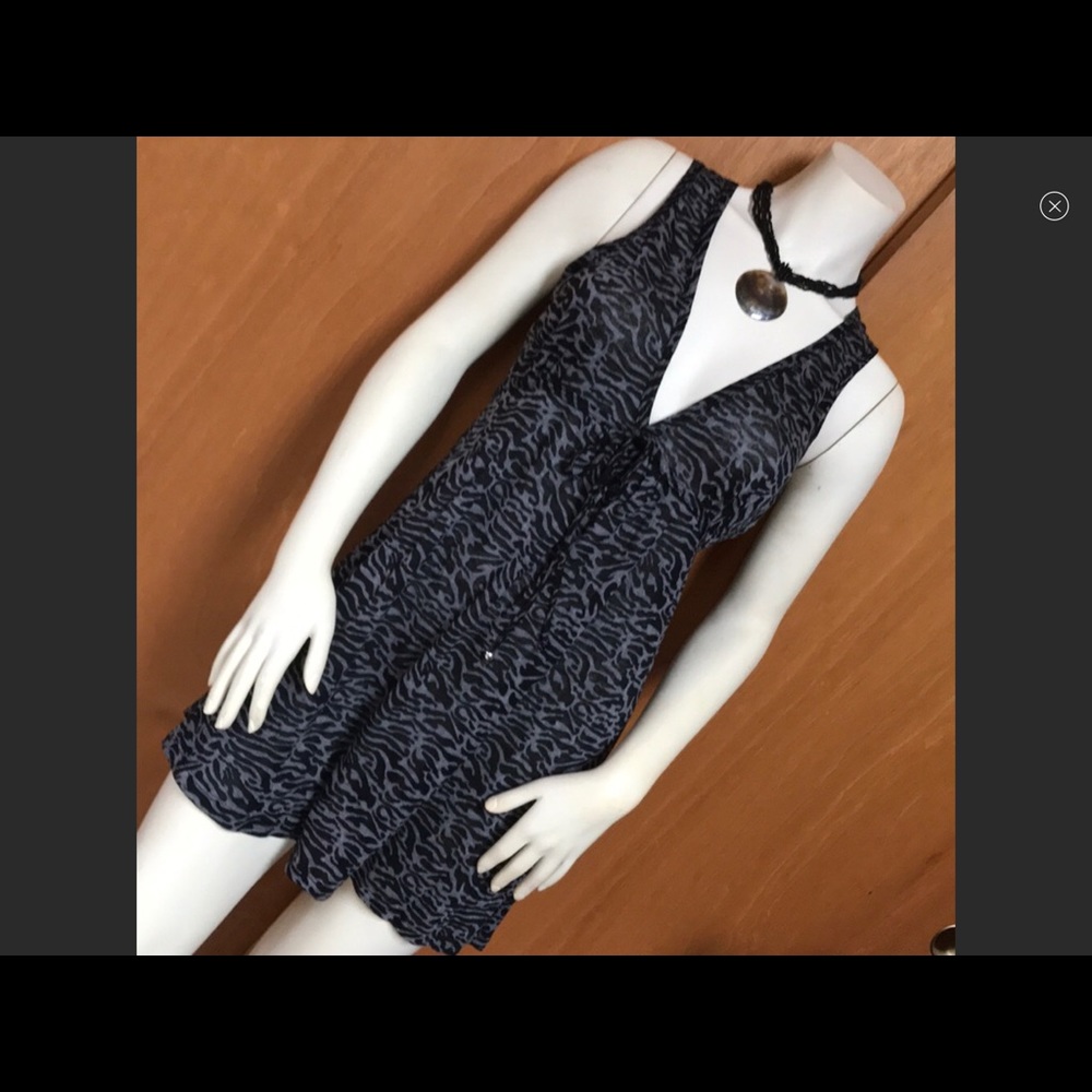 SOLD❣️ “Apt 9” Burnt beach cover up or dress
